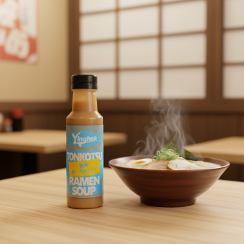 Wholesale Tonkotsu Ramen Soup (Dark) | Customizable Asian Cooking Sauces OEM/ODM for Distributors
