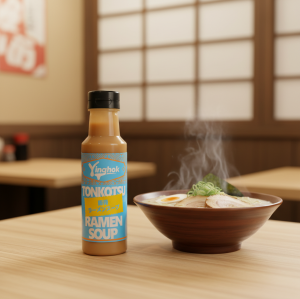 Wholesale Tonkotsu Ramen Soup (Dark) | Customizable Asian Cooking Sauces OEM/ODM for Distributors & Food Service Providers