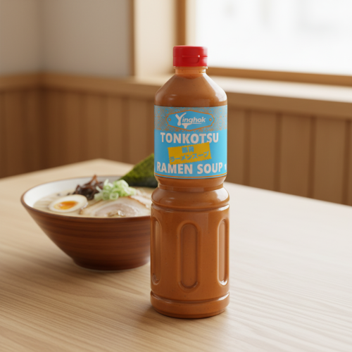 Wholesale Tonkotsu Ramen Soup (Dark) | Customizable Asian Cooking Sauces OEM/ODM for Distributors & Food Service Providers