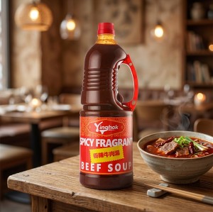 Spicy Fragrant Beef Soup Wholesale | Noodle Sauce | Restaurant Usage Asian Sauces