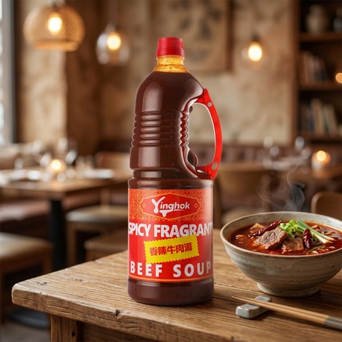 Spicy Fragrant Beef Soup Wholesale | Noodle Sauce | Restaurant Usage Asian Sauces