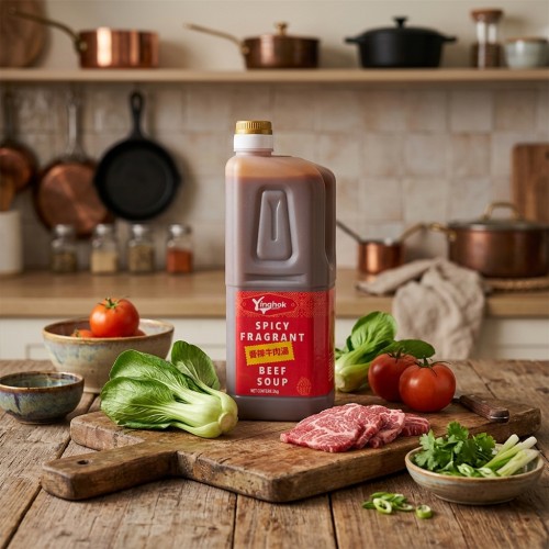 Spicy Fragrant Beef Soup Wholesale | Noodle Sauce | Restaurant Usage Asian Sauces