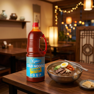 Cold Noodle Soup Factory | Customized Personal Labels | Professional Chefs Use | Korean-Style Flavor Noodle Sauce