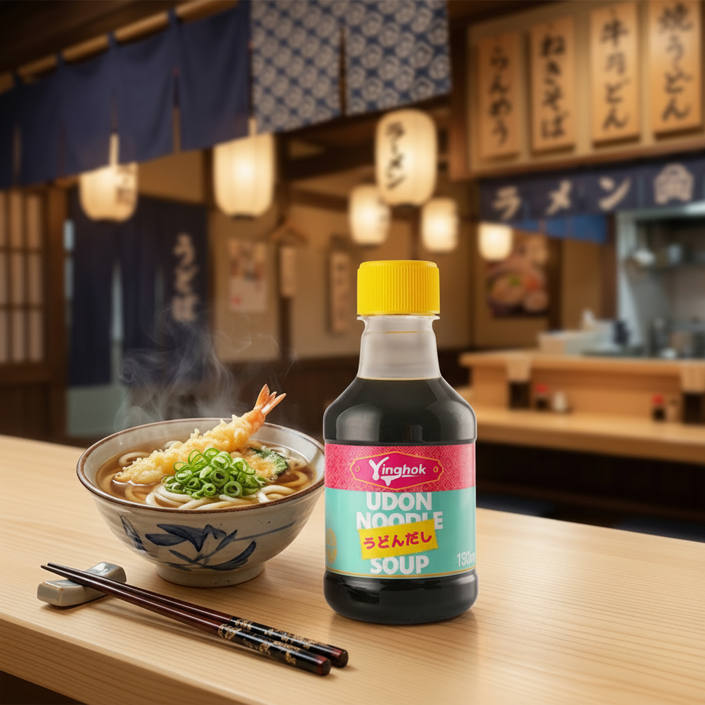 Udon Noodle Sauce Product Showcase