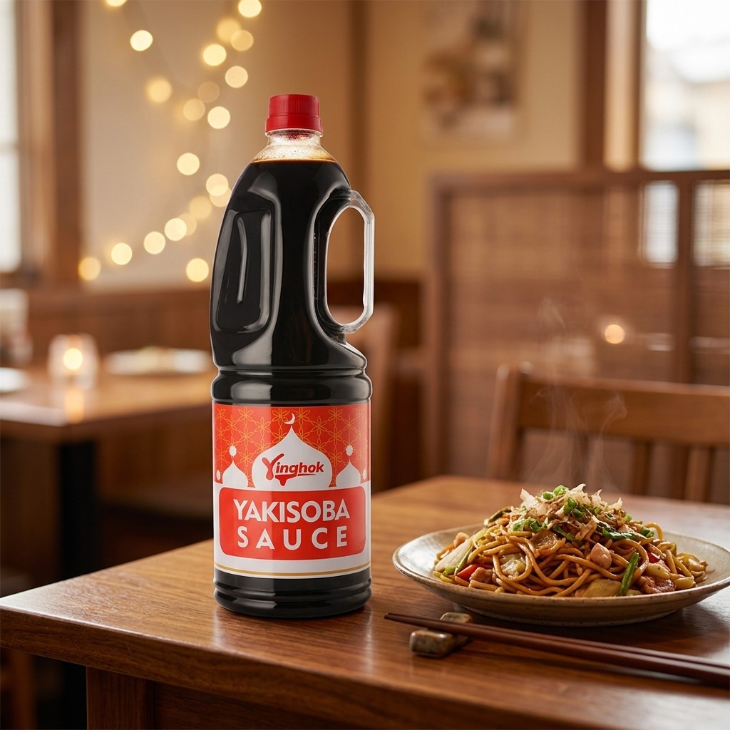 Halal Yakisoba Sauce Product Showcase