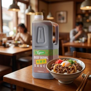Beef Bowl Sauce Manufacturer | Donburi Sauce | Restaurant Usage Gyudon Sauce
