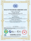 HACCP System Certificate