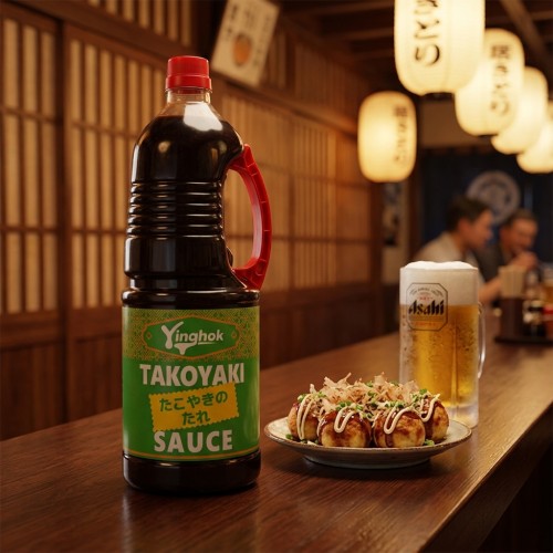 Takoyaki Sauce Manufacturer | Octopus Ball Sauce Restaurant Chef Usage | Asian Cooking Sauce Factory