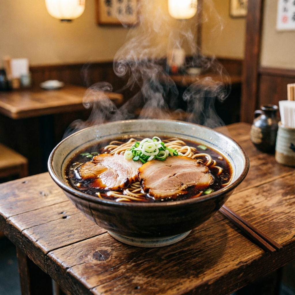 Chicken Bone Ramen Soup