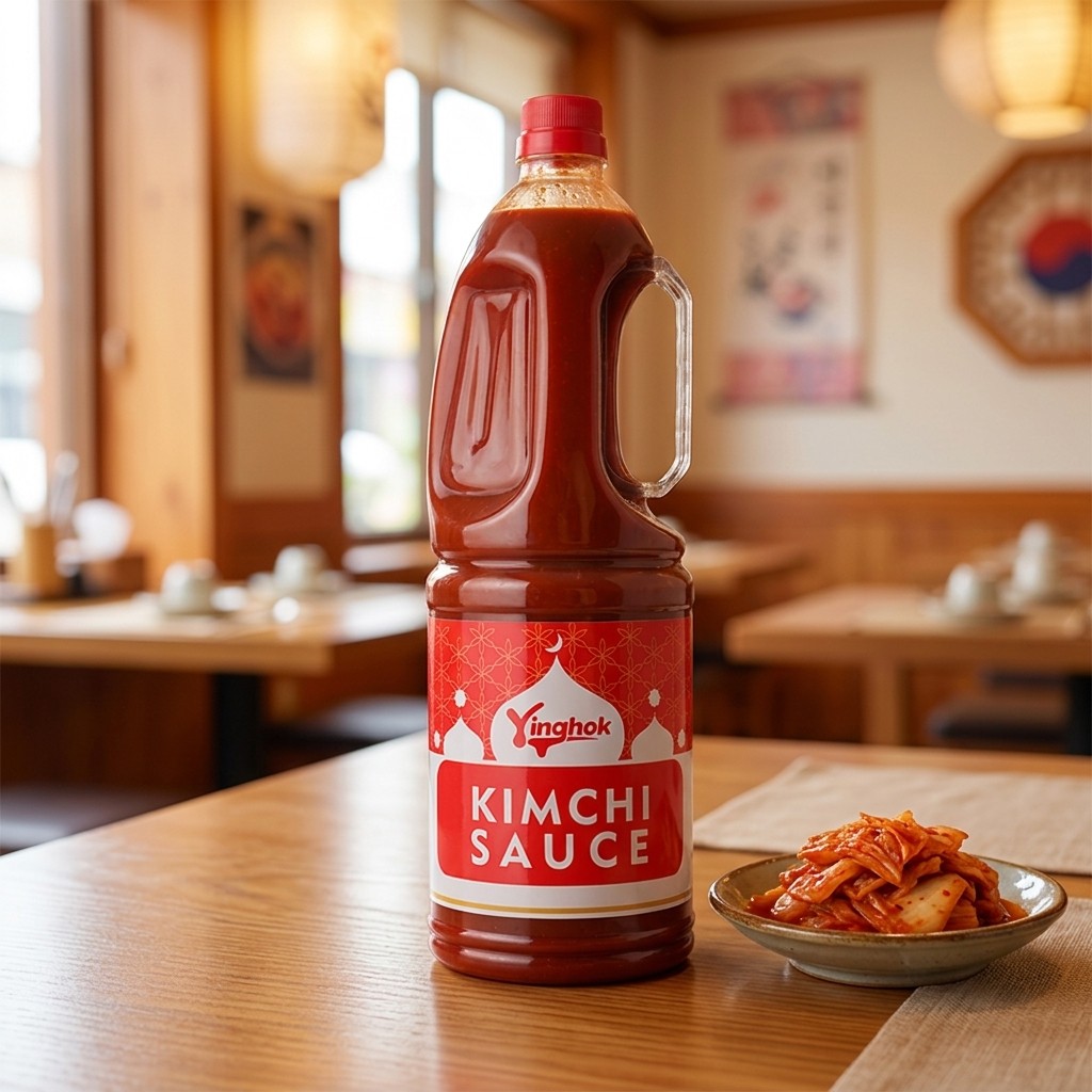 Halal Kimichi Sauce Product Showcase
