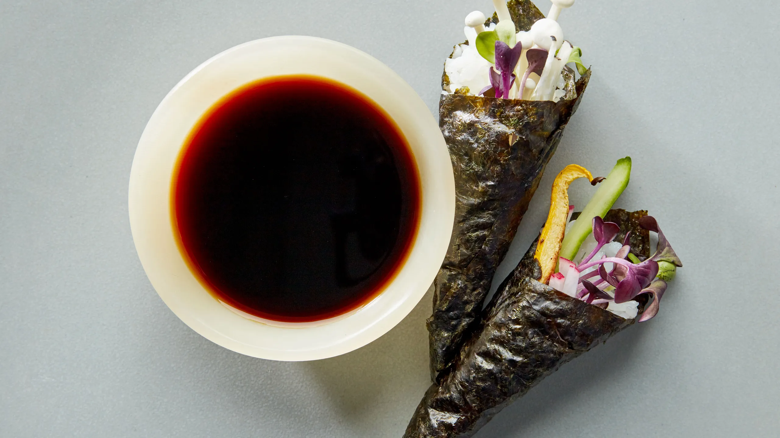 Custom sushi soy sauce solution from Yinghok
