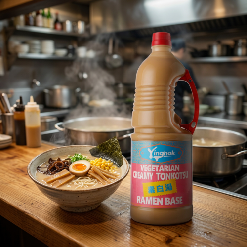 Vegetarian Tonkotsu Ramen Base | Plant-Based Ramen Soup Base OEM Supplier