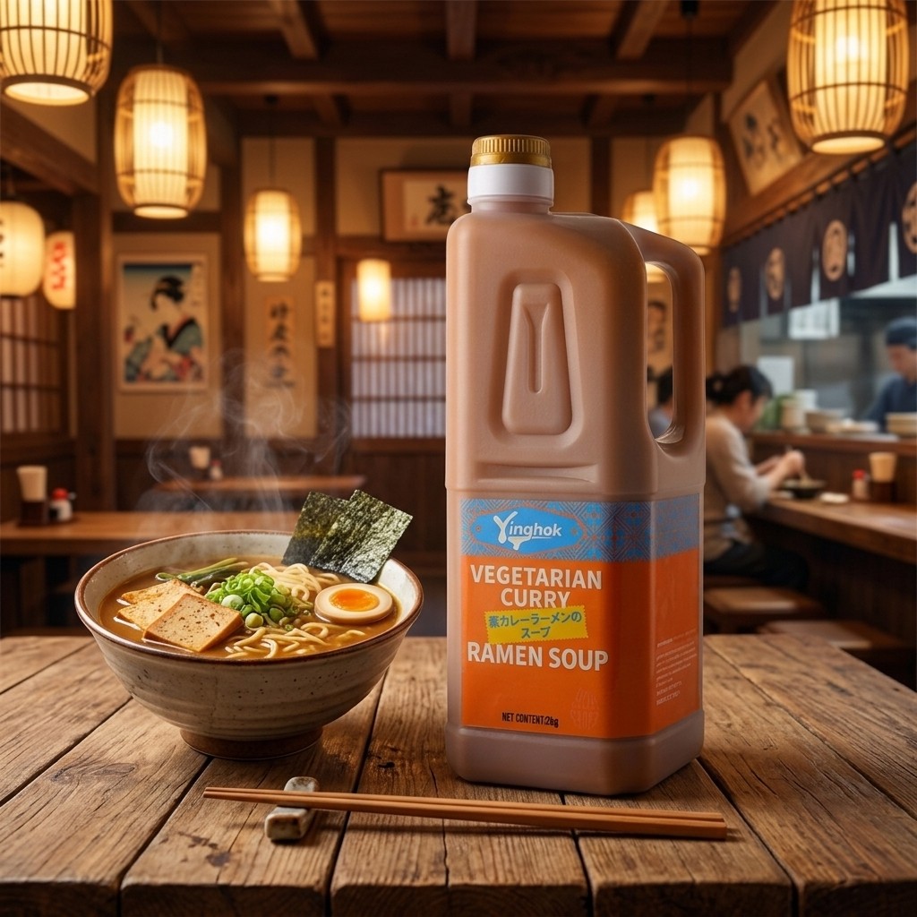 Vegetarian Curry Ramen Base