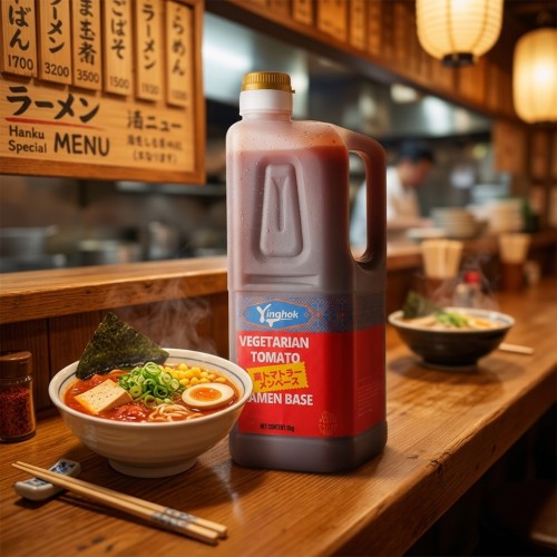 Vegetarian Tomato Ramen Base | Fresh & Tangy Plant-Based Ramen Soup OEM