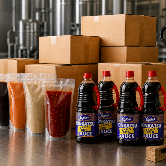 Bulk Asian Sauces Supplier for Foodservice and Importers