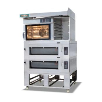 Commercial Combination Deck Oven |  Stainless Steel Electric Deck Oven