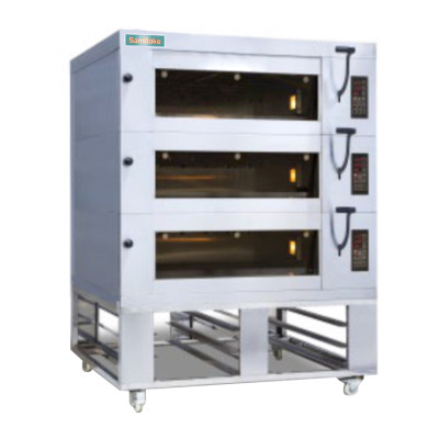 Modular Commercial 3 Deck Oven – Low 1-Unit MOQ, Customizable Colors & Logos for Baker Startups