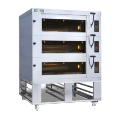 Modular Commercial 3 Deck Oven – Low 1-Unit MOQ, Customizable Colors & Logos for Baker Startups