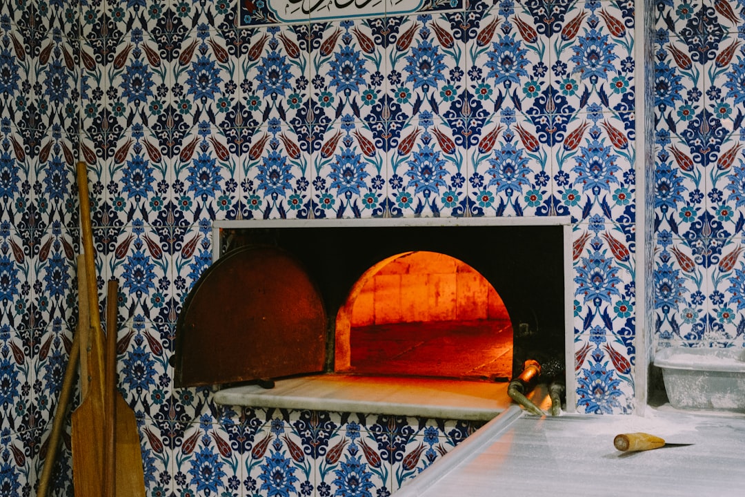 A Marsal pizza oven highlighting its brick-lined interior