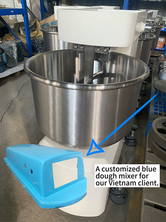 خيار اللون المخصص لخلاط العجين التجاري SamBake