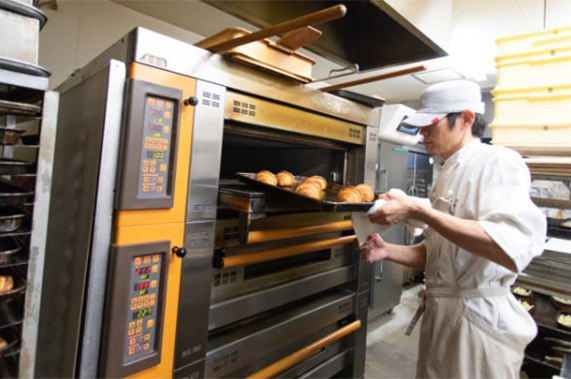 فرن سامبيك التجاري ذو ثلاثة أرفف وستة صواني للمخبوزات الحرفية