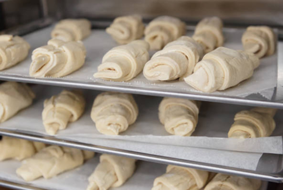 bakery dough fermentation cabinet for croissant production