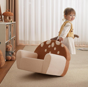 OEM/ODM Custom Baby Couch Compressed Foam Chair Foldable Kids Soft Sofa for Living Room