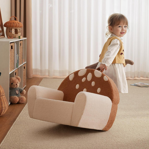OEM/ODM Custom Baby Couch Compressed Foam Chair Foldable Kids Soft Sofa for Living Room