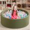 Round Ball Pool Baby Foam Ball Pit for Kids Soft & Safe Indoor Playing