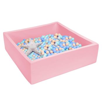 Tender Square Baby Foam Ball Pit for Kids Soft & Safe Indoor Playing
