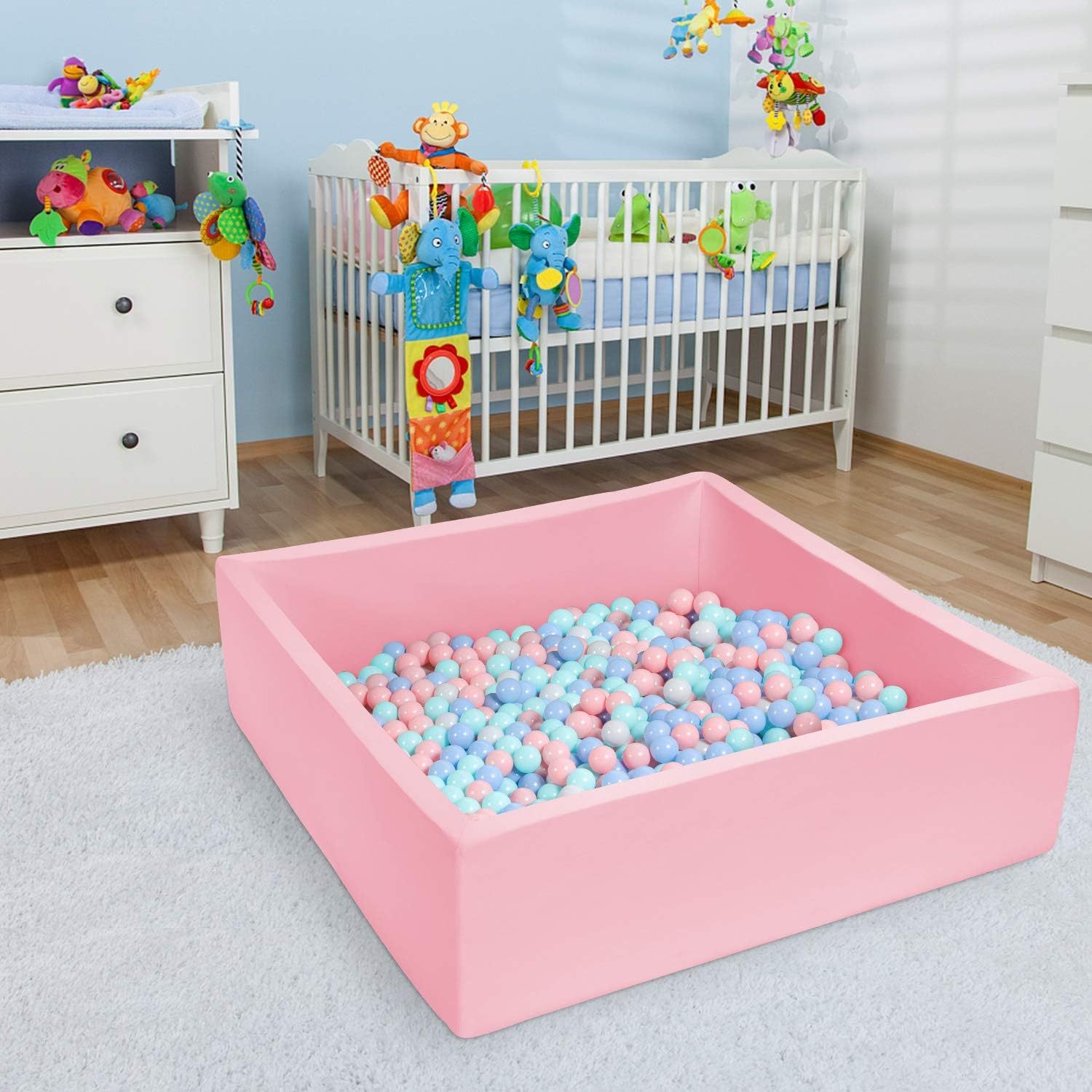 Foldable Kids Soft Sofa 2 In 1