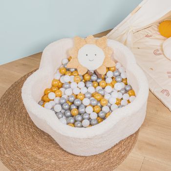 Tender Baby Foam Ball Pit Flower Shaped Ball Pool for Kids Soft & Safe Indoor Playing
