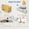 Toddler Play Couch - Soft Modular Foam Sofa Safe for Kids Playroom modular kids couch