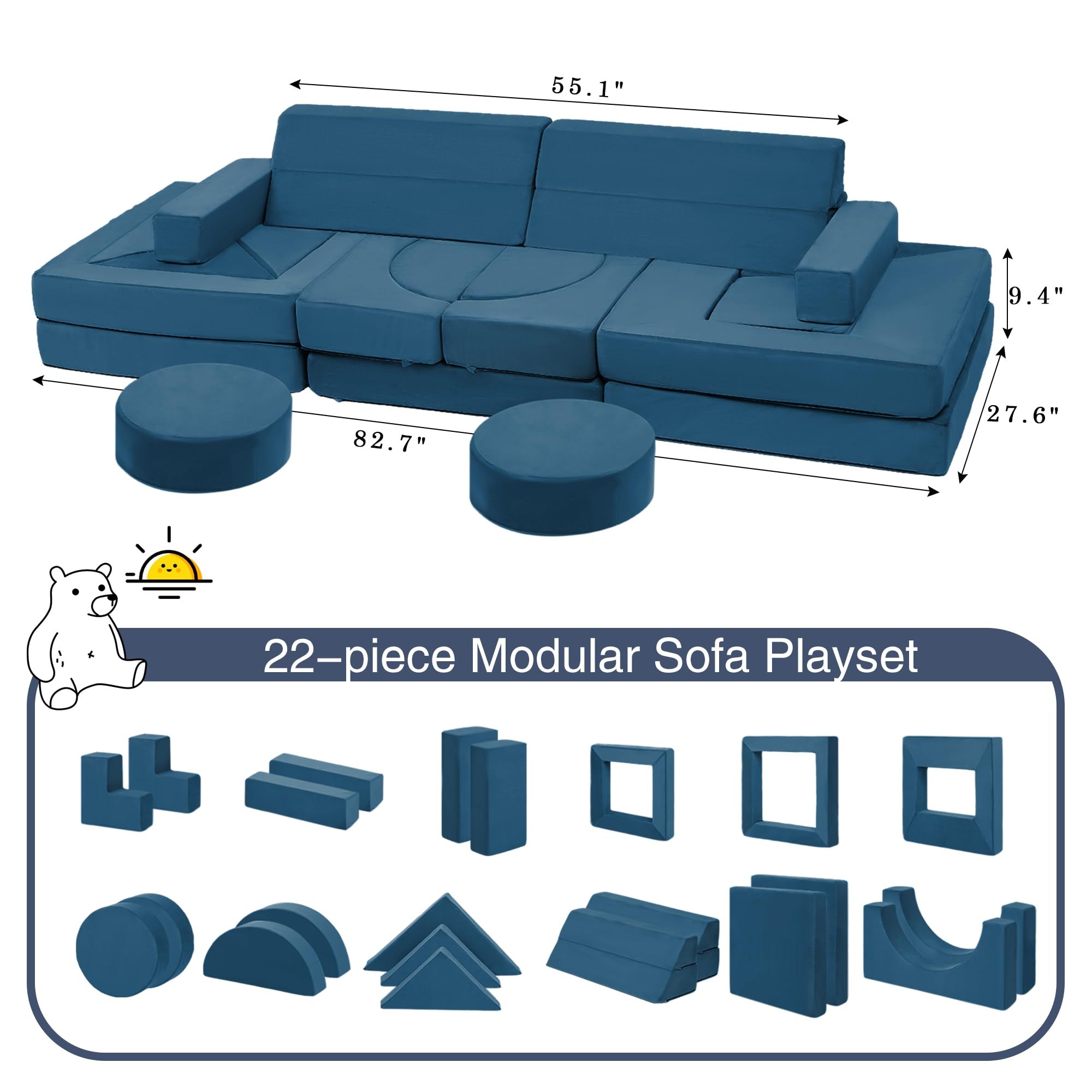 Kids Play Couch