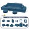 Modular Kids Play Sofa - Soft Foam Couch Nugget Play Couch for Toddlers Safe Indoor Play