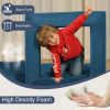 Modular Kids Play Sofa - Soft Foam Couch Nugget Play Couch for Toddlers Safe Indoor Play