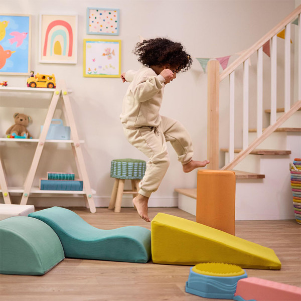 Tender Soft Foam Foam Building Toys for Toddlers - Safe Play Cubes OEM Soft & Safe Indoor Playing