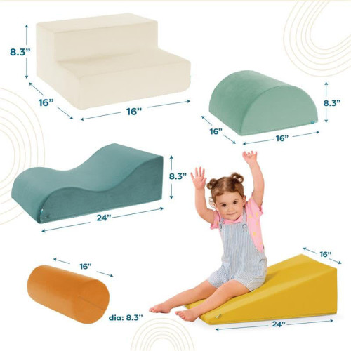 Tender Soft Foam Foam Building Toys for Toddlers - Safe Play Cubes OEM Soft & Safe Indoor Playing