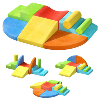 Premium Soft Foam Building Blocks for Toddlers - Soft Play Blocks for Indoor Learning & Fun