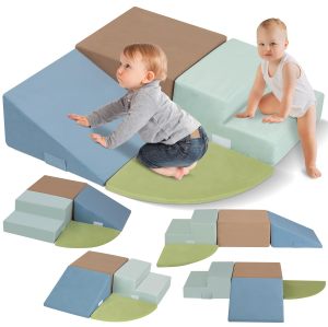 Soft Play Blocks Safe Foam Building Blocks for Toddlers' Early Development