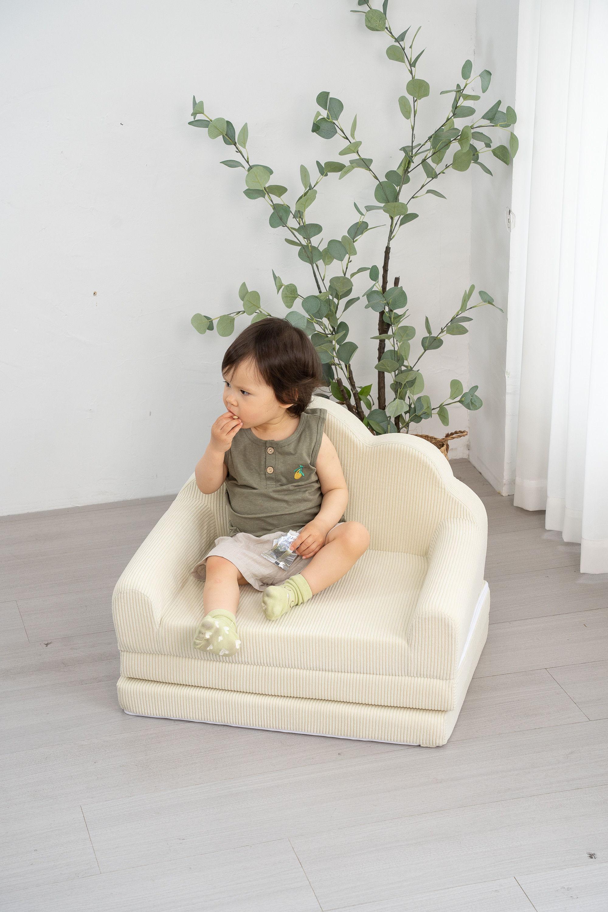 A Toddler’s Throne of Comfort and Safety