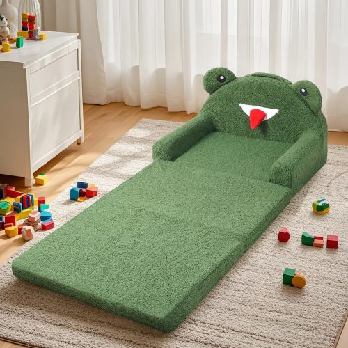 OEM/ODM Custom Baby Couch Compressed Foam Chair Foldable Kids Soft Sofa for Living Room