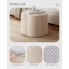 Custom Kids Pouf Children Ottoman for Playtime with Soft Foam Filling