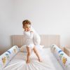Premium Toddler Bed Bumper | Soft Foam Safety Guard with Non-Slip Washable Cover | Ideal for Crib to Bed Transition | OEM/ODM Support