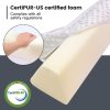 Upgraded Foam Bed Bumper for Toddlers | Breathable Non-Slip Cover | Safe Transition from Crib to Bed | Custom Size OEM Supply