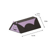 OEM Custom Soft Play Set Kids Bat Shaped Cushion Foam Toddler Furniture for Halloween Playroom