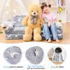Factory Custom Modular Kids Sofa with Glow-in-the-Dark Stars for Playroom
