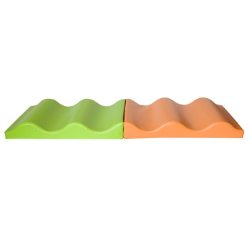 OEM Soft Foam Wavy Ramp for Toddlers Indoor Climbing and Play Gym Equipment