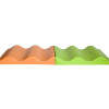 OEM Soft Foam Wavy Ramp for Toddlers Indoor Climbing and Play Gym Equipment