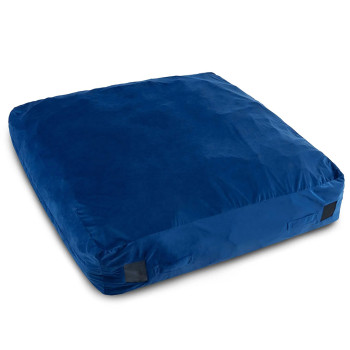 Factory Direct Soft Crash Pad for Kids with Blue Velvet Cover and Foam Blocks